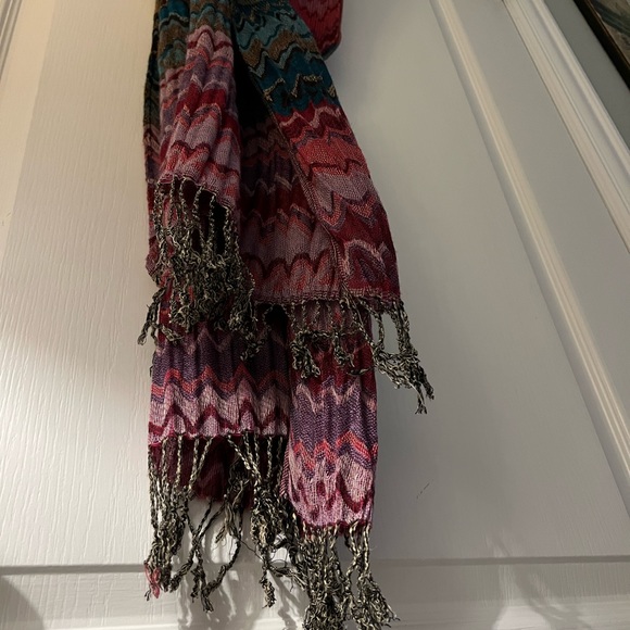 *3 for $15* Jewel Tone scarf - Picture 4 of 5